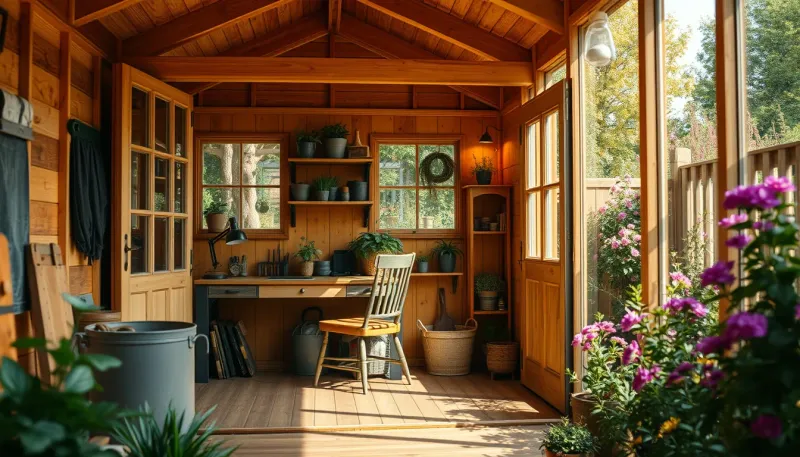 Comment isoler un abri de jardin pour en profiter toute l'année