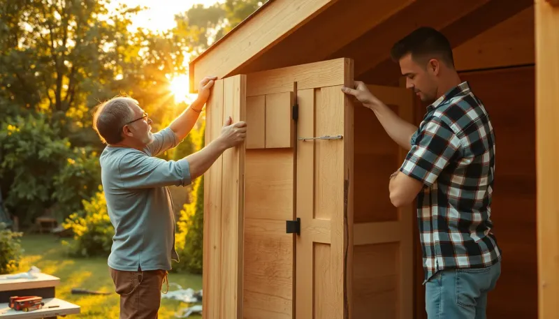 Comment monter un abri de jardin à deux : le guide étape par étape
