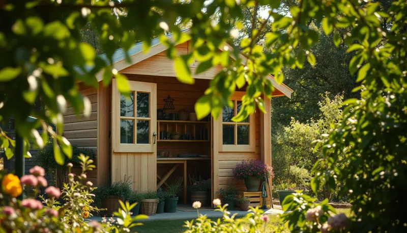 Comprendre la taxe d'aménagement d'un abri de jardin : calcul et exonérations