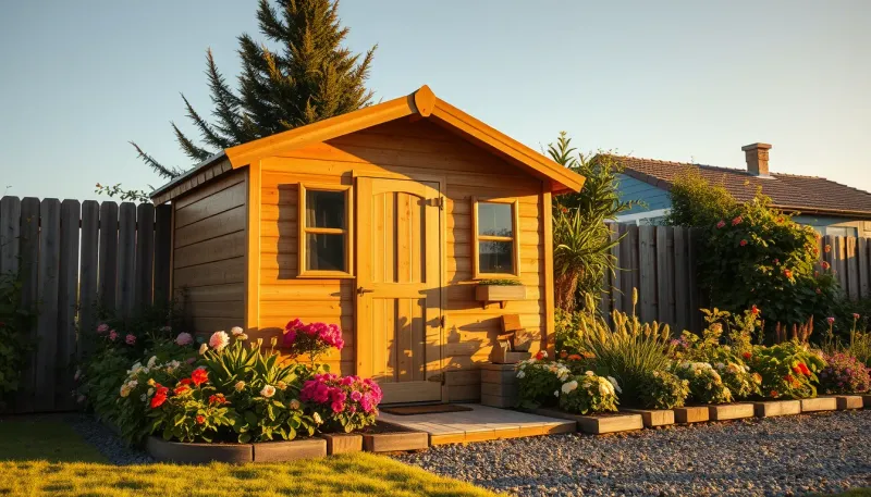 Installer un abri de jardin en limite de propriété : ce qu'il faut savoir
