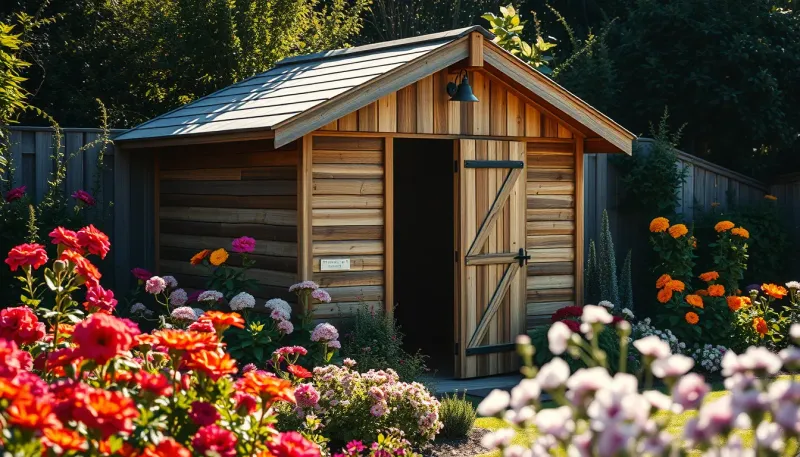 Surface d'abri de jardin sans déclaration de travaux : ce qu'il faut savoir